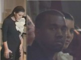 Exclu vidéo : 10 ans de Public : Kim Kardashian et Kanye West distants et pas très souriants au défilé de Stéphane Rolland !