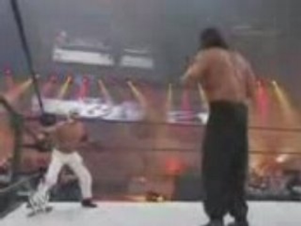 batista vs the great khali vs rey mysterio