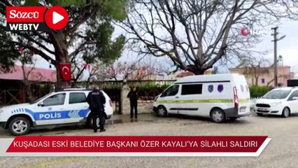 Descargar video: Kuşadası eski belediye başkanı Özer Kayalı’ya silahlı saldırı