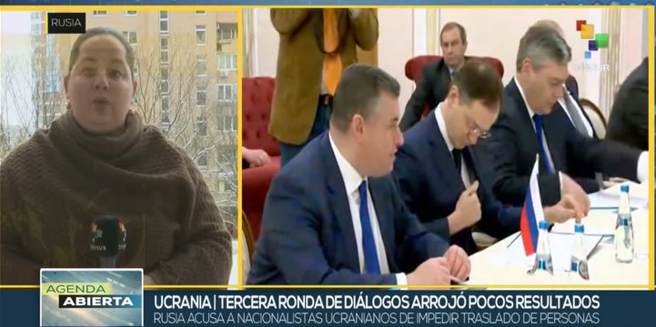 Tercera ronda de diálogos entre Rusia y Ucrania culmina sin resultados concretos