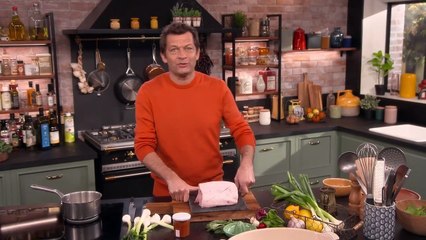 Rôti de porc caramélisé