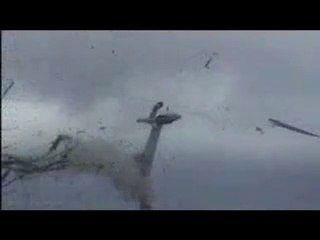 Eolienne detruite par le vent