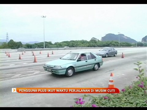 Pengguna PLUS ikut waktu perjalanan di musim cuti