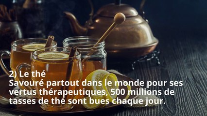FOODCRUSH : Top 10 des boissons les plus consommées dans le monde !