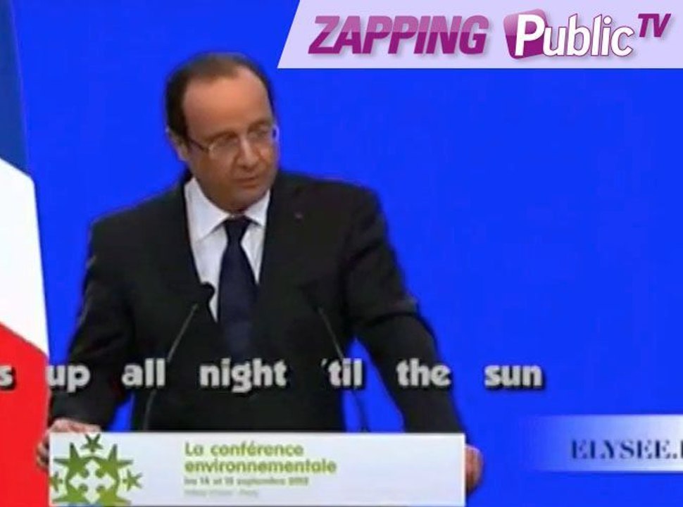 Zapping PublicTV n°469 : François Hollande rappe sur "Get Lucky" des Daft Punk !