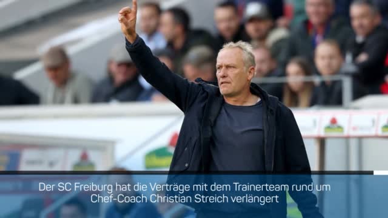 Christian Streich verlängert beim SC Freiburg