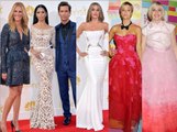 Exclu Vidéo : Découvrez tout le red carpet de la 66 ème cérémonie des Emmy Awards avec Julia Roberts, Hayden Panettière, Heidi Klum ...
