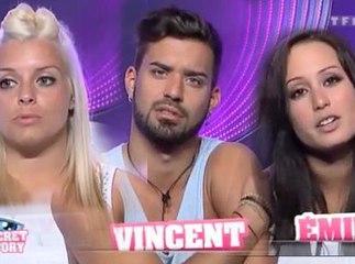 Public Zap : Le triangle amoureux de Vincent, Emilie et Alexia: in ou out ?