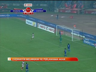 Liga Super India: Chennaiyin melangkah ke perlawanan akhir