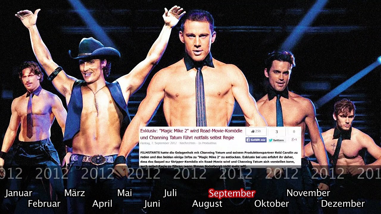Was bisher geschah... alle wichtigen News zu 'Magic Mike 2' auf einen Blick!