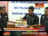 Polis temui pistol hasil siasatan kes samun