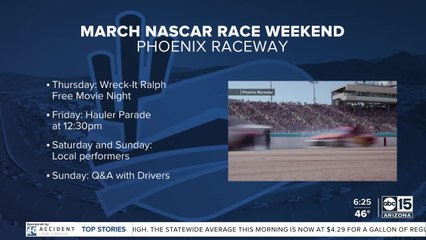The BULLetin Board: Weekend fun at Phoenix Raceway