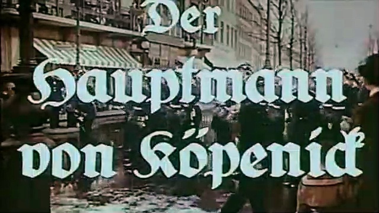 Der Hauptmann von Köpenick Trailer DF