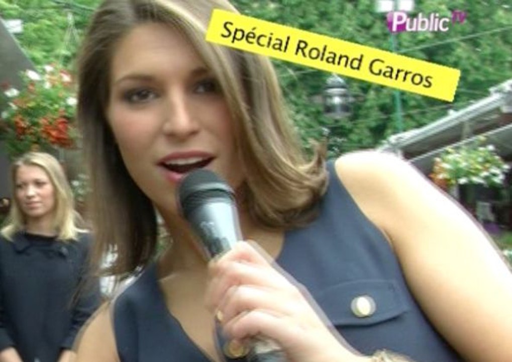 Spécial Roland Garros : Laury Thilleman : " Je suis à Roland Garros en tant que présentatrice pour Eurosport ! "