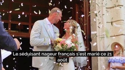 Alain Bernard marié : L'ancien nageur a épousé Faustine