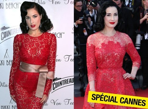 Spécial Cannes Glamour : trouvez-vous Dita Von Teese glamour ?