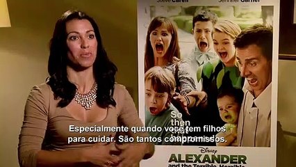 AdoroHollywood - Steve Carell, Jennifer Garner e equipe falam sobre Alexandre e o Dia Terrível, Horrível, Espantoso e Horroroso