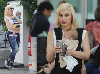 Exclu Vidéo : Gwen Stefani : bye bye L.A., la star est en famille à Londres !