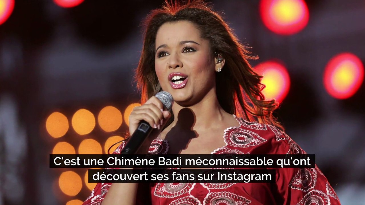 Chimène Badi méconnaissable : La chanteuse dévoile sa silhouette très  amincie - Vidéo Dailymotion