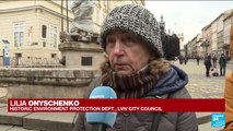 France 24 in Ukraine: Lviv scrambles to protect monuments from possible Russian attacks