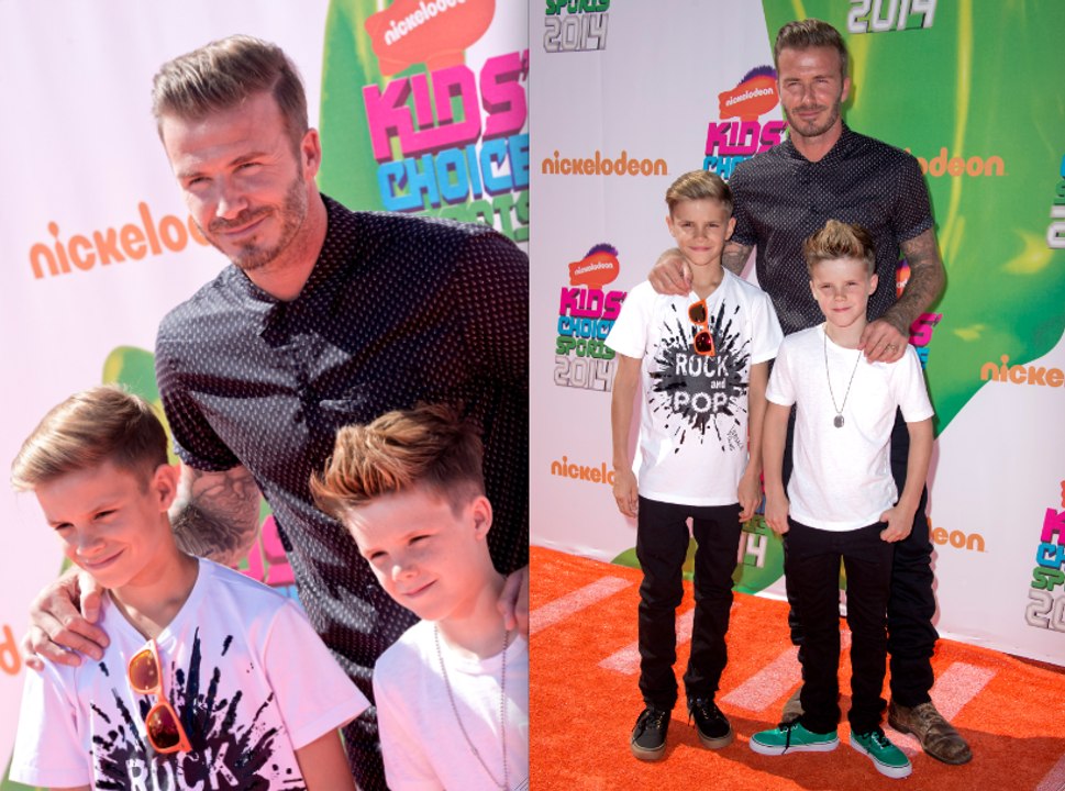 Exclu Vidéo : David, Cruz  et Romeo Beckham, Carmelo Anthony, Kevin Durant et Megan Fox personnalités préférées des enfants aux États-Unis !