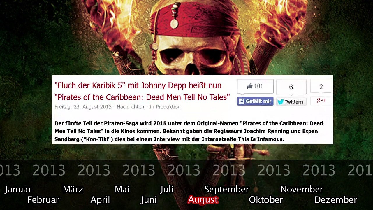 Was bisher geschah... alle wichtigen News zu 'Pirates of the Caribbean 5' auf einen Blick!