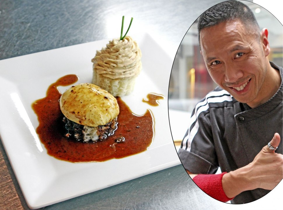 Exclu vidéo : Julien Hagnery (Top Chef) vous propose sa recette de l'oeuf poché sur pain brioché avec sa chantilly de foie gras et son jus au porto !