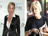 Exclu Vidéo : Sharon Stone sur un red carpet VS Sharon Stone au naturel : comment la préférez-vous ?