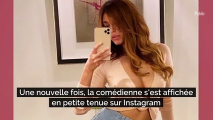 Zahia : Dans une tenue transparente, l'actrice s'ambiance sur une chanson d'Alizée