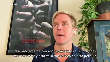 Adam Robitel, Holland Roden, Logan Miller Entrevista: Escape Room 2: Mueres por salir