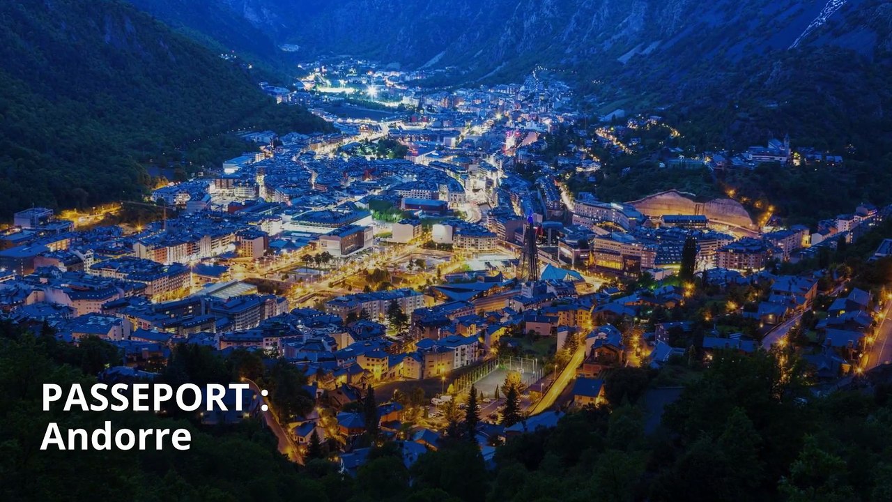 PASSEPORT : Les capitales européennes : Andorre...