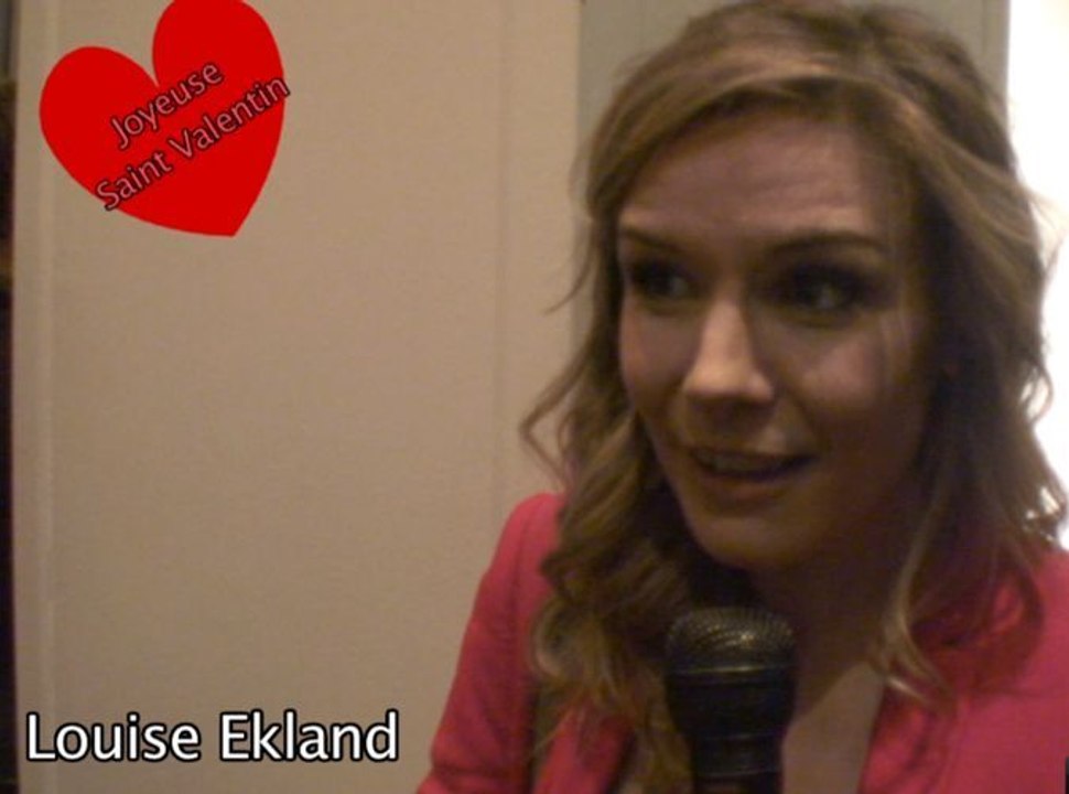 Exclu vidéo : Louise Ekland : "Ce soir, je reçois une amie pour la Saint Valentin ! Du coup, ma soirée avec mon amoureux va être foirée !  "