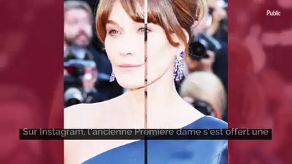Carla Bruni dévoile un adorable selfie avec sa fille Giulia