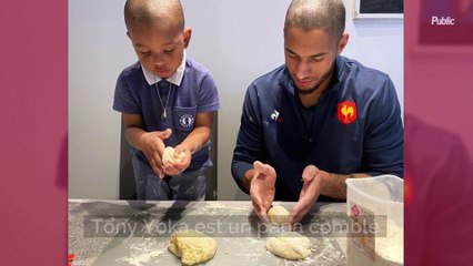 Tony Yoka dévoile un tendre moment de complicité entre ses deux fils