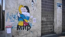 8 marzo, l'opera della street artist Laika per le donne ucraine e russe
