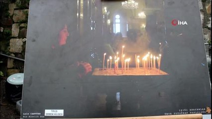 Resim sanatını, Kadınlar Günü için sergiledi