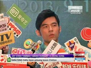 Jay Chou tambah konsert di Hong Kong