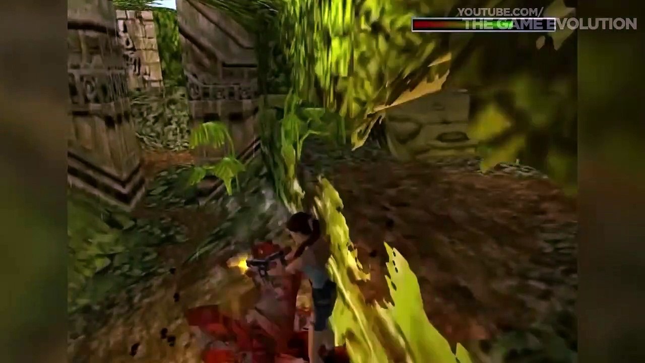 TOMB RAIDER PlayStation Evolution PS1 - PS5