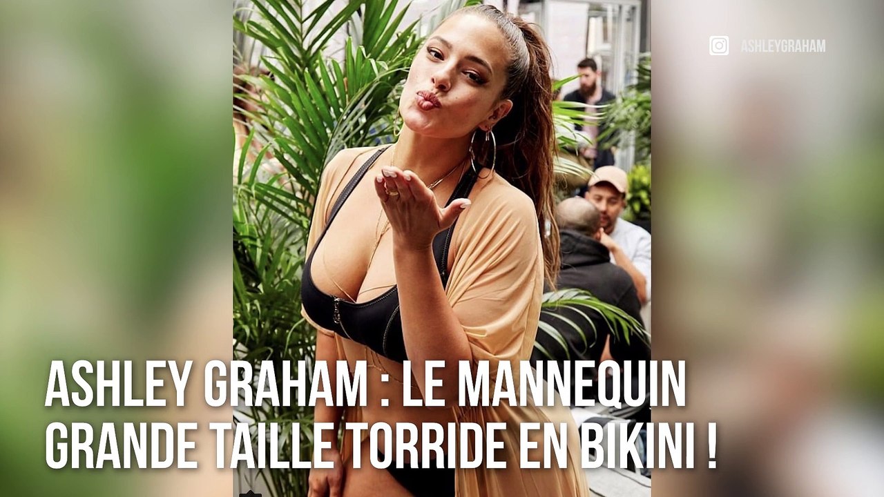CALIENTE : Ashley Graham : Le mannequin grande taille torride en bikini !