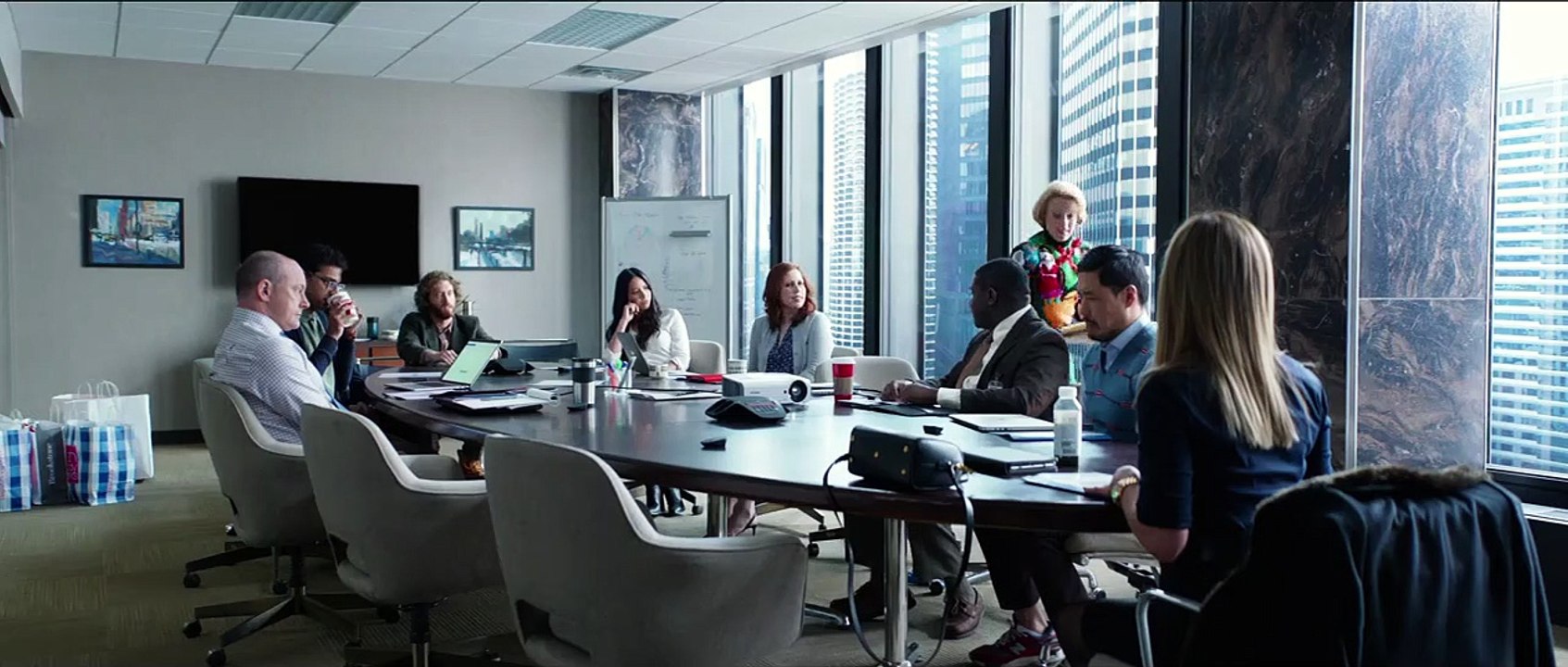 Office Christmas Party Trailer DF