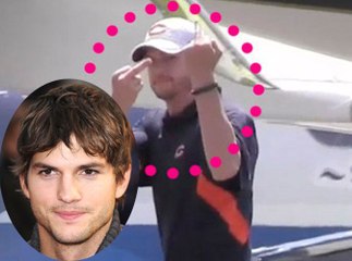 Exclu vidéo : Ashton Kutcher déclare la guerre aux paparazzis !