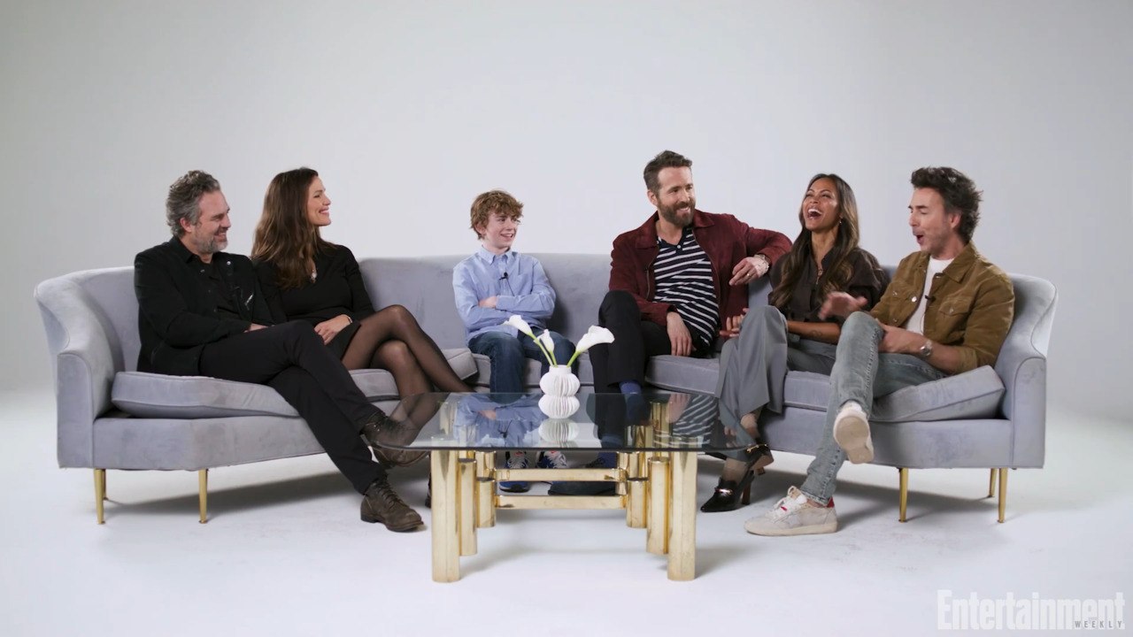'The Adam Project' Stars Breakdown the Film's 'Star Wars' "Endor Sequence"