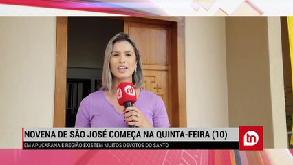 Tradicional novena de São José começa nesta quinta-feira em Apucarana