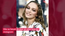 Lily-Rose Depp dévoile une photo sensuelle sur Instagram