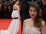 Exclu vidéo : La robe de la montée des marches de Laetitia Casta  : top ou flop ?