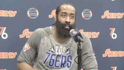 Harden: ”Nicht nervös" vor Spiel gegen Nets