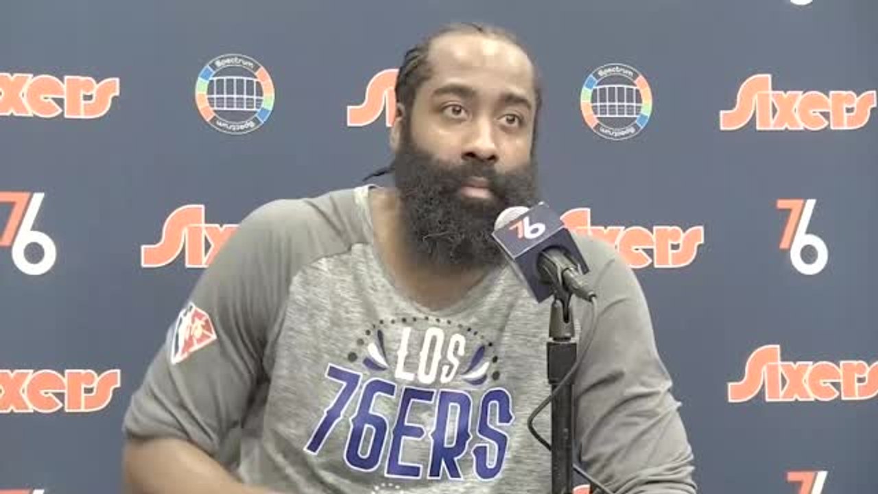 Harden: ”Nicht nervös' vor Spiel gegen Nets