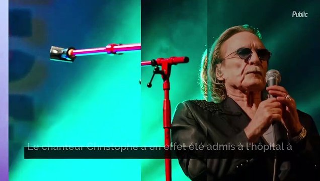 Coronavirus : le chanteur Christophe admis en réanimation à Paris