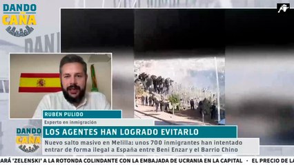 Rubén Pulido desvela cómo hoy se ha producido un nuevo intento de salto de la valla en Melilla