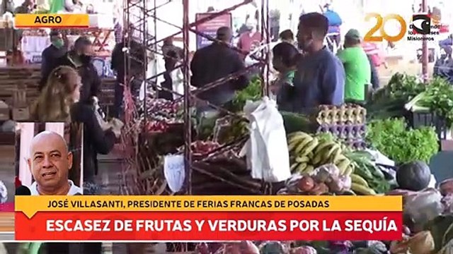 Escasez de frutas y verduras por la sequía